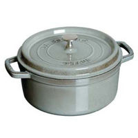 STAUB（ストウブ） ピコ・ココット ラウンド 12cmグレー40509-474 RST4732（取寄品）