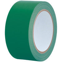【ガムテープ】カラー布粘着テープ No.240 0.24mm厚 幅50mm×長さ25m  緑（グリーン） APMジャパン 1巻