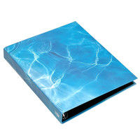 エトランジェ・ディ・コスタリカ A4ポケットファイル[BLUE]ウォーター BLUE-18-03 3冊（直送品）