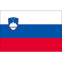 東京製旗 スロベニア国旗（卓上旗16×24ｃm) 406349 1枚（直送品）