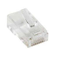 Cat5対応RJ45モジュラーコネクタ 50個入りパック　CRJ4550PK　50個　StarTech.com（直送品）