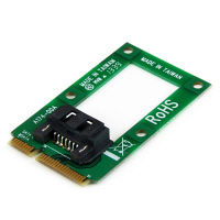 mSATA - SATA HDD/SSD変換アダプタ　MSAT2SAT3　1個　StarTech.com（直送品）