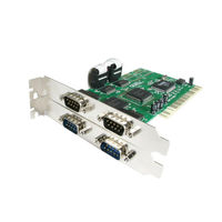 RS232C4ポート増設PCIカード 16550 UART　PCI4S550N　1個　StarTech.com（直送品）