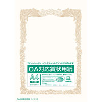 オキナ OA対応賞状用紙 A4横書 10枚 SX-A4Y 2パック（直送品）