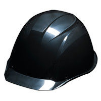 DICプラスチック ABS製ヘルメット 涼神/リョウジン AA16 通気孔無/ライナーK16/内装HA2 黒 1個（直送品）