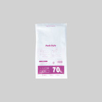 パックスタイル PS ゴミ袋 L-13 035-70L 透明 00427550 1包：300枚（10×30）（直送品）