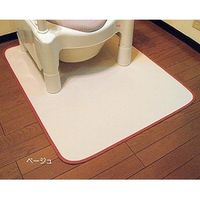 ケアメディックス ケアカバー消臭防水マット ベージュ 【トイレ用品】介援隊カタログ T0494（直送品）