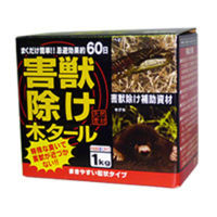 中島商事 トヨチュー 害獣除け木タール 1kg 1箱（16個入）（取寄品）