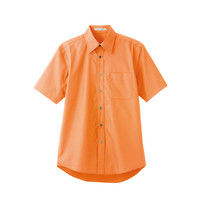 ボンマックス ブロードレギュラーカラー半袖シャツ オレンジ 3L FB4527U-13-3L（直送品）