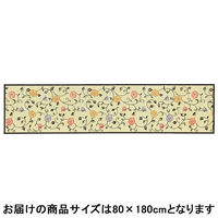 萩原 国産い草廊下敷き（裏貼り） イデア NA ナチュラル 約80×180cm 1枚（直送品）