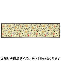 萩原 国産い草廊下敷き（裏貼り） イデア NA ナチュラル 約80×340cm 1枚（直送品）
