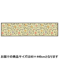 萩原 国産い草廊下敷き（裏貼り） イデア NA ナチュラル 約80×440cm 1枚（直送品）