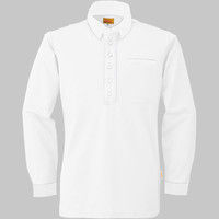 ビッグボーン商事 SMART WORK WEAR SW525 メンズ/レディース長袖ポロシャツ ホワイト 4L（取寄品）