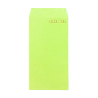 ムトウユニパック カラー封筒 長3 グリーン 70g/m2 1箱（1000枚）（直送品）