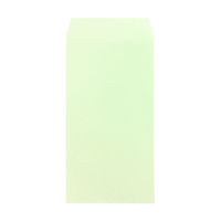 ムトウユニパック カラー封筒 長3 ウグイス 枠なし 70g/m2 1箱（1000枚）（直送品）