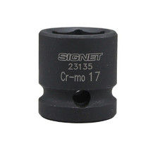 SIGNET 23135 1/2DR インパクト用ショートソケット 17MM 1個（直送品）