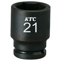 京都機械工具 KTC BP3Mー21T (9.5SQ)インパクトソケット(セミディープ) BP3M-21T 1個（直送品）