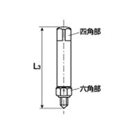 ケー・ケー・ヴィ・コーポレーション 610ー4 挿入工具 610-4 1本 JC366-1420（直送品）