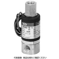 CKD 小形 直動式3ポート電磁弁 USG3ー6ー2ーDーDC24V USG3-6-2-D-DC24V 1個（直送品）