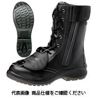 JIS規格 安全靴 長編上 ブーツ プレミアムコンフォート PRM230F オールハトメ甲プロMII ブラック 24.5cm 1530000808（直送品）