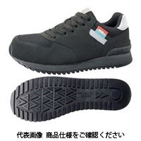 ミドリ安全 JSAA認定 作業靴 スニーカー MWJー110A ブラック 21cm 2125094001 1足（直送品）
