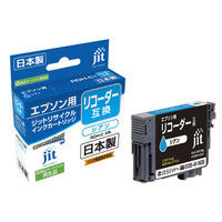 エプソン（EPSON）用 リサイクルインク JIT-ERDHC シアン （RDH-C） RDH（リコーダー）シリーズ 1個