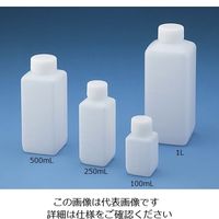 ニッコー・ハンセン Jボトル角型 細口（ナチュラル） 1L 1個 15-4004-55（直送品）