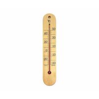 エンペックス気象計（EMPEX） 木製寒暖計 270×48×10mm 80g/約100g（ブリスター） TG-6671 61-6865-42（直送品）