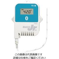 ティアンドデイ おんどとりＪｒ．（Ｂｌｕｅｔｏｏｔｈ対応　センサ外付　温度１ｃｈ） TR42 1個 62-2977-99