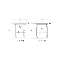 旭製作所 セパラ反応容器攪拌バッフル付 3026-05/85A-A 1個 61-4718-28（直送品）