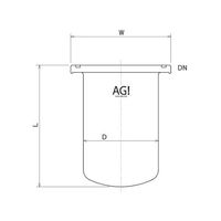 旭製作所 セパラ反応容器 3026ー100/450A 3026-100/450A 1個 61-4718-84（直送品）