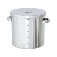 日東金属工業 ステンレス汎用容器 目盛付 4L ST-M-18 1個 62-1371-37（直送品）