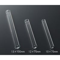 サーモフィッシャーサイエンティフィック 直口硼珪酸ガラスチューブ 厚型 12×75mm 14-958-10B 1パック(1000本)（直送品）