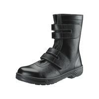 シモン （Simon） 安全靴 （マジック式長編上靴） SS38 黒 クロ 1足