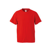 United Athle（ユナイテッドアスレ） 5001綿Tシャツ M ハイレッド 1包（10枚入） キャブ（直送品）
