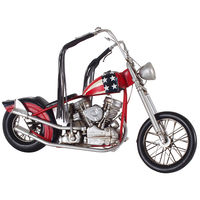 塩川光明堂 ブリキのおもちゃ B-バイク01 幅350×奥行100×高さ205mm Z0080 1個（直送品）