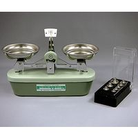 村上衡器製作所 普通型上皿天びん MS-50 樹脂製 1個 61-3515-26（直送品）