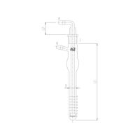 旭製作所 小型バブラー吸収管（フィルター付） 4234-8 1個 62-2117-57（直送品）