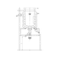 旭製作所 三重管式反応容器用架台 3986-2000 1個 62-2116-40（直送品）