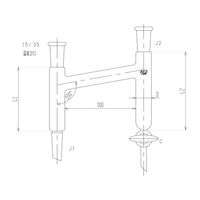 水分定量受器 ガラスコック 3646シリーズ