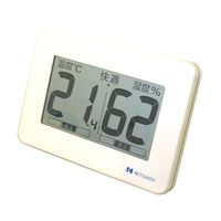 熱研 大型デジタル温湿度計 SN-908 1個 62-3842-53（直送品）