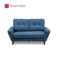 【車上渡し】RELAX FORM プール 2人掛ソファ オリエンタルブルー 1脚（直送品）