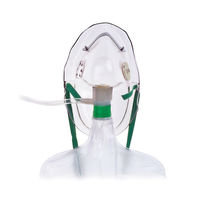 非再呼吸式マスク（HUDSON RCI（R））大人用セフティーベント無し（酸素チューブ付き）1060 10個入0-7547-12（直送品）