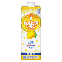 アサヒ飲料 カルピス レモン Lパック 紙容器 1000ml 1箱（6本入）