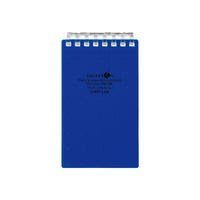 リヒトラブ　AQUA DROPs ツイストノート（メモサイズ） 藍　N1661-11　5冊（直送品）