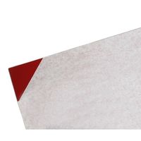光 塩ビ板 1×1800×910mm 赤 EB1891-2 1枚 61-7437-65（直送品）