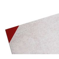 光 塩ビ板 1×910×900mm 赤 EB991-2 1枚 61-7438-15（直送品）
