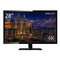 JAPANNEXT 28インチワイド液晶モニター JN-T2840UHD 4K/HDMI/DisplayPort/D-sub/DVI-D