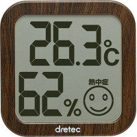 ドリテック　コンパクト温湿度計
