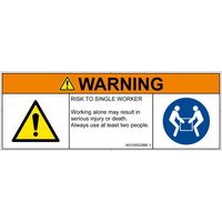 PL警告表示ラベル（ISO準拠）│その他の危険:一般的な警告│IX0105522│警告│Mサイズ
